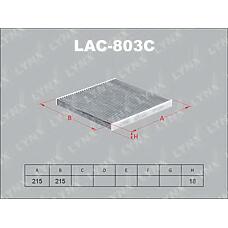 LYNXauto LAC-803C (0897400830 / 1987432085 / 21SBSB2) lac-803c фильтр салонный lynxauto