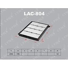 LYNX AUTO LAC-804 (1987432218 / 715626 / CA18890) фильтр салонный