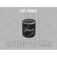LYNXauto LC-1002 (0451103256 / 0451103313 / 078115561D) фильтр масляный подходит для Audi (Ауди) 80 2.6-2.8 94 / a4 2.4-2.8 97-00 / 2.4-3.0 00-04 / a6 2.4-3.0 94-05 / a8 2.8 02 / 3.0 03-10, VW Passat (Пассат) 2.8 96-00 lc-1002
