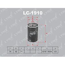 LYNXauto LC-1910 (100WW04 / 4803201 / 92068246) фильтр масляный подходит для Chevrolet (Шевроле) captiva 3.2 06, Opel (Опель) antara 3.2 07 lc-1910
