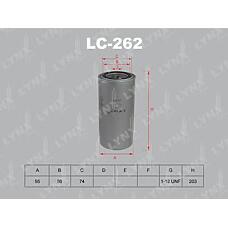 LYNXauto LC-262 (0451203102 / 0451203227 / 15209) фильтр масляный подходит для Nissan (Ниссан) atlas 3.5d-4.2d 92-95, isuzu journey 3.5 95-99 lc-262