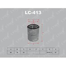 LYNXAUTO LC413 (081314300 / 081323802 / 0FE3R14302) фильтр масляный
