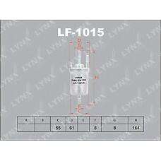 LYNXauto LF-1015 (0450905959 / 110898055 / 1K0201051B) фильтр топливный подходит для Audi (Ауди) a1 1.2t-1.4t 10 / a3(8p1) 1.4t-2.0t 03, Seat (Сеат) altea 1.2t-2.0t 07 / Ibiza (Ибиза) 1.2t-1.4t 09 / leon 1.2t-2.0t 05 / Toledo (Толедо) 1.8t-2.0t 04, Skoda