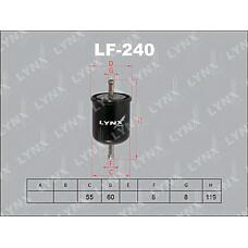 LYNX AUTO LF-240 (16400 / 164000W000 / 164000W005) фильтр топливный