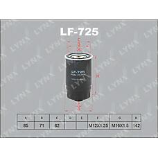 LYNXauto LF-725 (1457434511 / 30H0011 / 311521H000) фильтр топливный подходит для  Elantra (Элантра) 1.6d 06 / i10 1.1d 08 / i30 1.6d-2.0d 07-11 / Santa fe (Санта фе) 2.0d 01-06 / tucson 2.0d 04-10 ,  ceed 1.6d-2.0d 07 / Cerato (Серато) 1.5d-2.0d / Picant