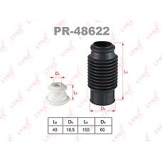 LYNXauto PR-48622 (01367 / 04449634 / 10106) защитный комплект амортизатора universal pr-48622