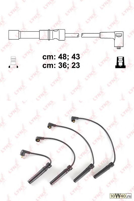 провода высоковольтные chevrolet lacetti 1.4-1.6 16v