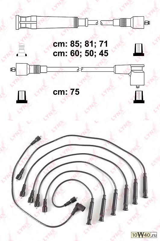 провода высоковольтные bmw 3(e30) / 5(e34)