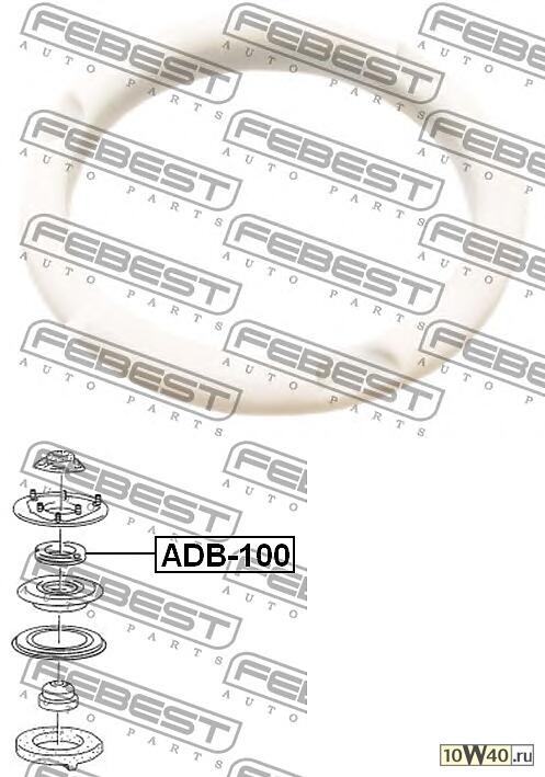 подшипник опоры переднего амортизатора audi a6 (4a / c4) 1994-1997