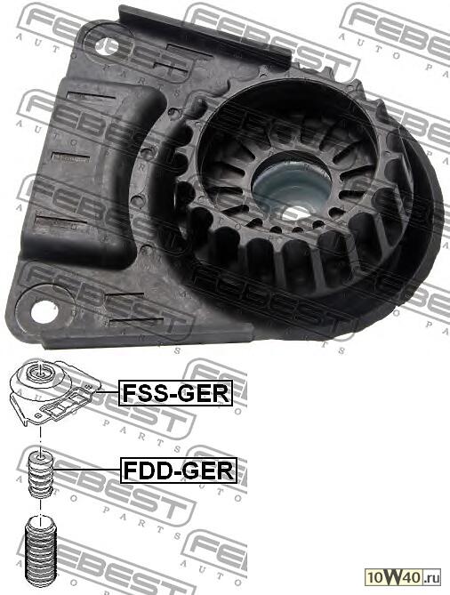 ПОДУШКА АМОРТ FRD MONDEO III 01-07 ЗАД