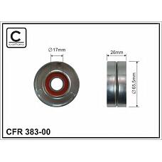 CAFFARO 383-00 (03C145299A / 03C145299AC / 03C145299G) ролик п / клин. ремня метал.