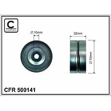 CAFFARO 500141 (1660431010 / 1660431020 / A132E6261S) ролик поликлин.ремня