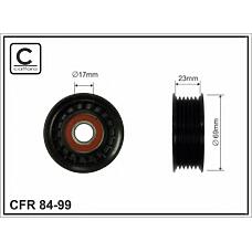 CAFFARO 8499 (1061459 / 1069144 / 1073096) ролик натяжной приводного ремня