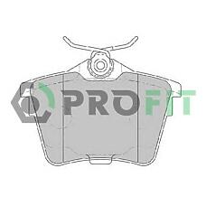 PROFIT 5000-1727 (425279 / 425491) колодки тормозные задние Citroen (Ситроен) c5 08- Peugeot (Пежо) 407 04- 607 00-