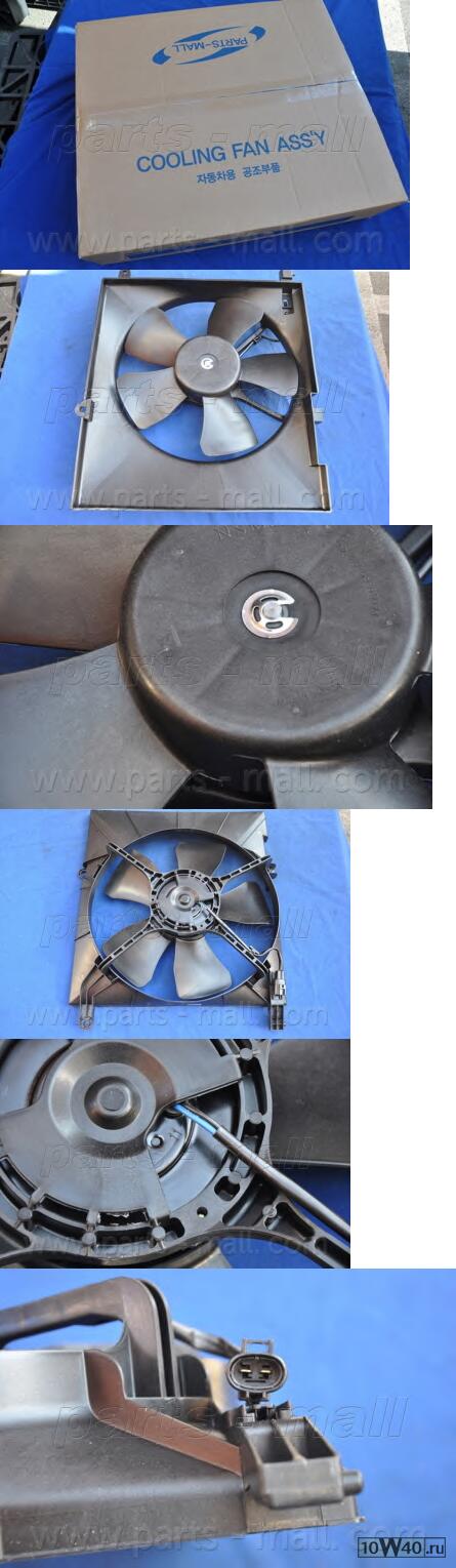 Вентилятор радиатора CHEVROLET AVEO 1.4 DOHC PXNAC-002