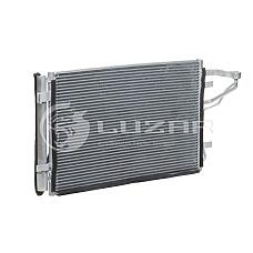 LUZAR LRAC08H2 (0190160009 / 08283031 / 1040006) радиатор кондиц. с ресивером для а / м  ceed / i30 (07-) /  Elantra (Элантра) (hd) (06-)