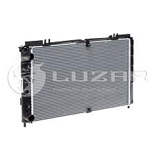 LUZAR LRC01272B (21721300010 / 2172130001000 / 2172130001040) радиатор системы охлаждения Lada (Лада) 2170-73 приора а / с (тип panasonic) (алюм.) (lrc 01272b)