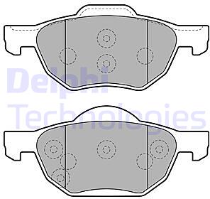 колодки дисковые п.\ honda accord all 03>