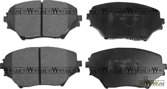 Колодки тормозные дисковые TOYOTA: RAV 4 II 1.8 VVTi, 2.0 D-4D 4WD, 2.0 VVTi 4WD 00-06