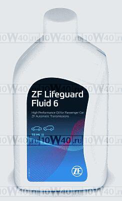 жидкость акпп 1л\ zf life guardfluid 6