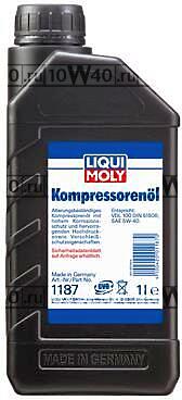 масло компрессорное liqui moly kompressorenoil 100 синтетическое 1л.