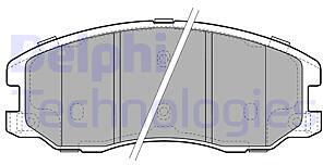 Колодки тормозные передние CHEVROLET CAPTIVA/OPEL ANTARA 2.0D/2.4/3.2 07-