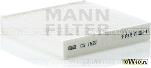 Фильтр салонный MANN CU 1827 Suzuki Swift III 05, SX-4 06