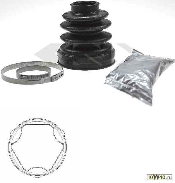 Код оригинала: 328788S / 1349166 / 1117223S / 328788
, <BR>к-кт пыльника ШРУСа внутреннего  Citroen Xsara 97-05, Peugeot 206 98>