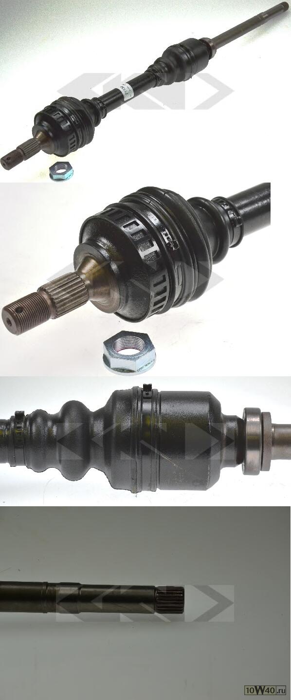привод правый abs 884mm\ citroen berlingo 1.6 / 1.8i / 1.8 / 1.9d, peugeot partner 1.9-2.0d 96>