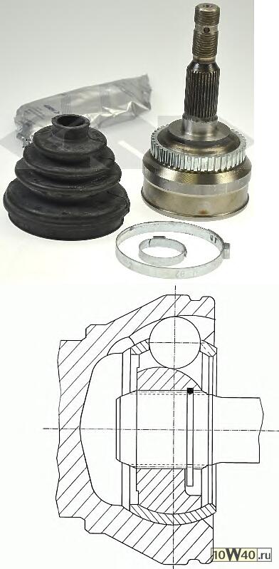 Код оригинала: 90235271 / 374126 / 374015
, <BR> ABS  Opel Calibra 2.0 89-91