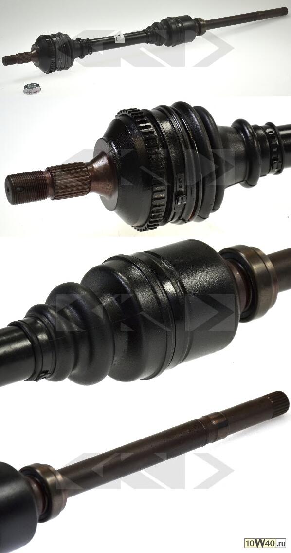 привод правый 910mm abs\ peugeot 406 1.6 / 1.8 / 2.0 / 2.0t / 1.9d / td 99>
