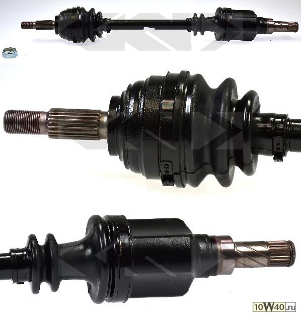 привод левый 680mm\ renault megane II 1.6 02-11