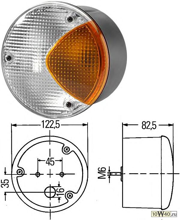 Задний фонарь 12V