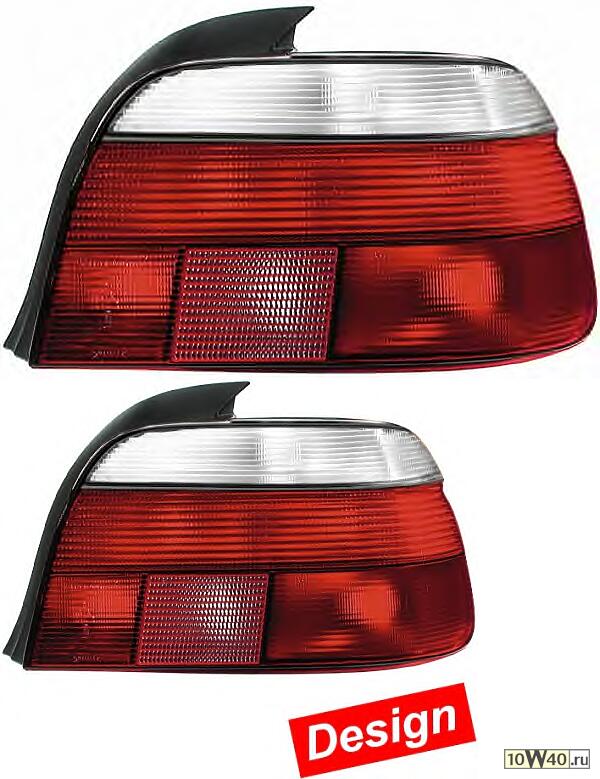  красно-белый  BMW E39 all 95-00