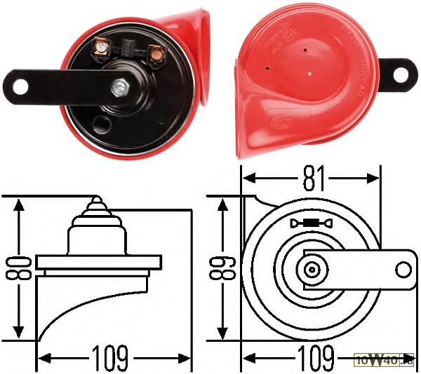 Звуковой сигнал 12V