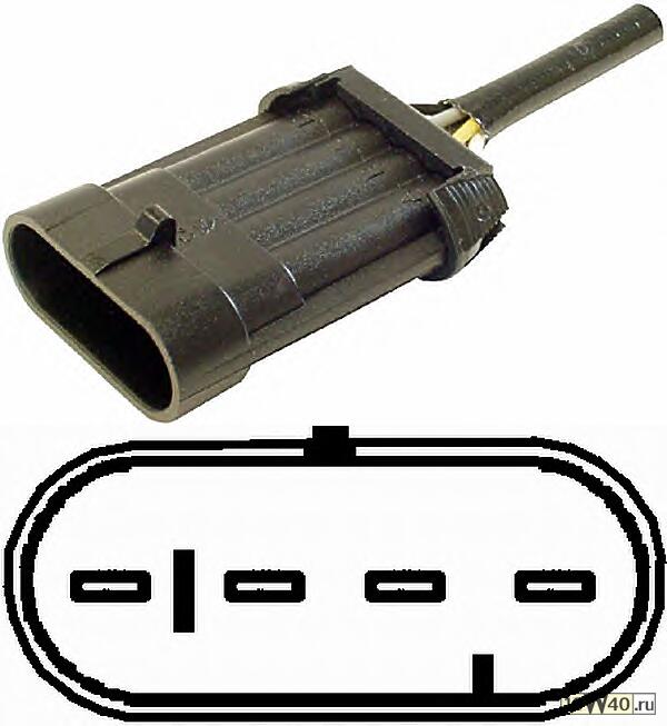 Датчик кислорода OPEL VECTRA B/ASTRA G 1.8