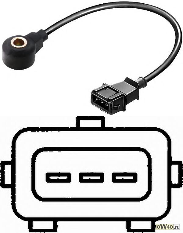 датчик детонации  Opel Astra/Vectra 1.8/2.0 16V 94-00