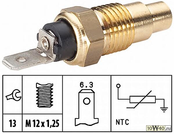 датчик темп.охл.жидкости nissan