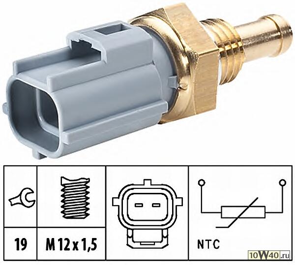 Код оригинала: LF01-18-840A, <BR>Датчик температуры охлаждающей жидкости MAZDA 6 GG/GY