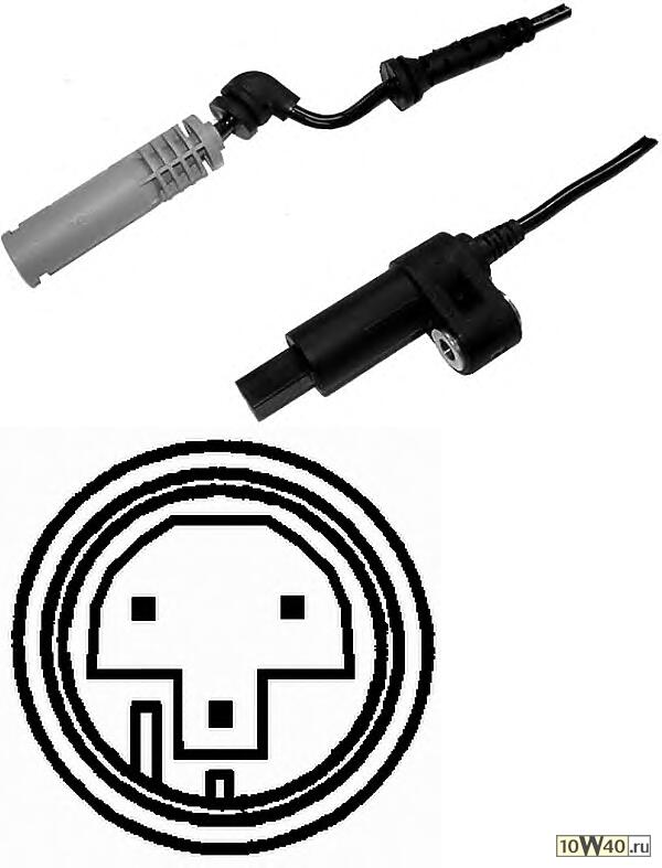 датчик ABS перед.  BMW E46 1.6-3.0D 98>