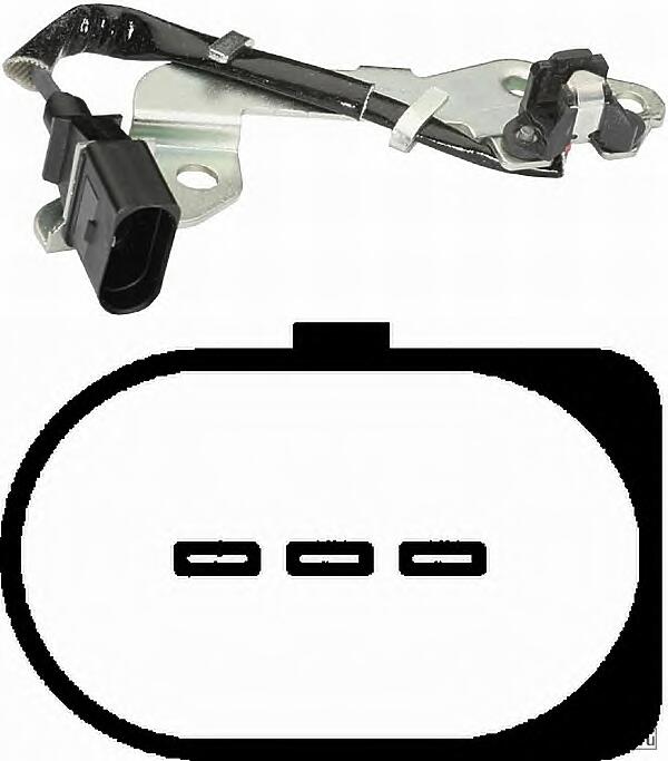 Код оригинала: 06A905161B, <BR>Датчик положения распредвала  VAG Passat B5 AZM 00-05