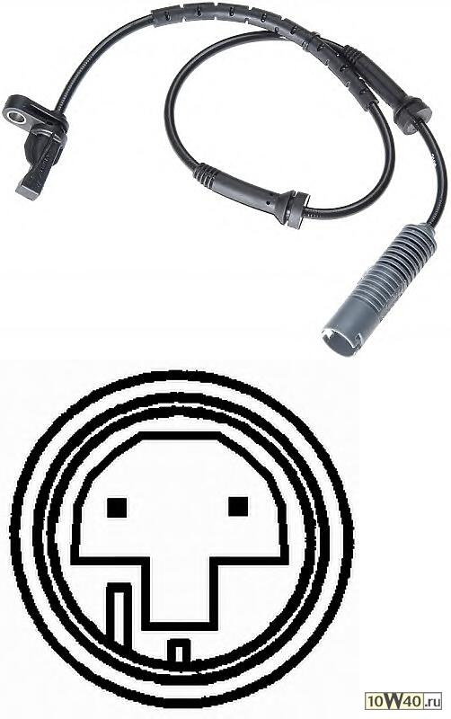 Код оригинала: 6762465 / 34526762465, <BR>датчик ABS пер.  BMW E81/E87 04> /E90/E91 05>