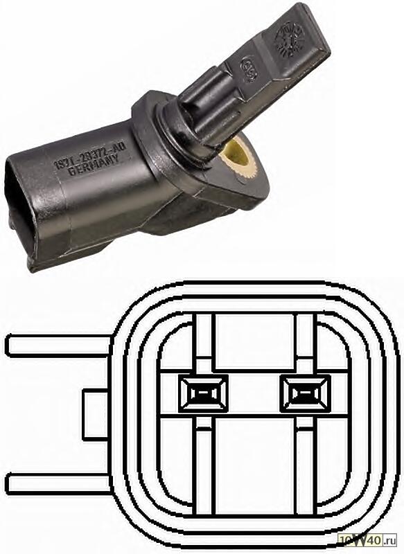 датчик ABS  Ford Mondeo 1.8/2.0/2.5/3.0/2.0Di/TDCi 00>