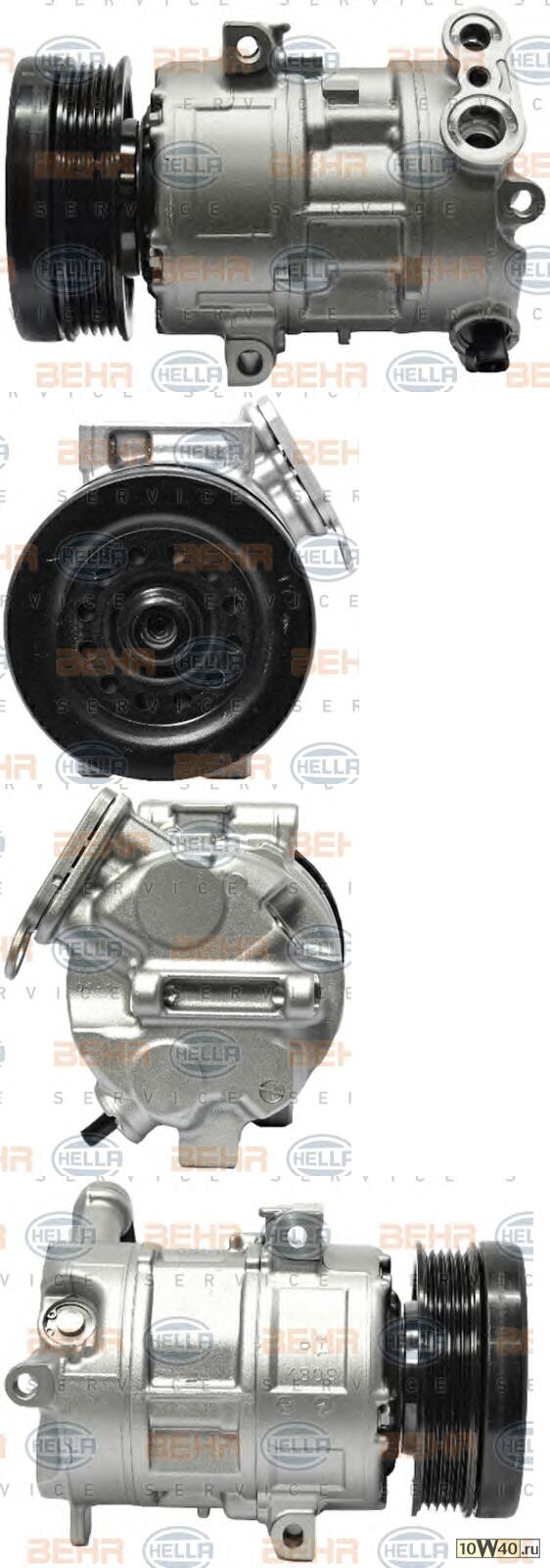 компрессор кондиционера standard line opel / vauxhall corsa d