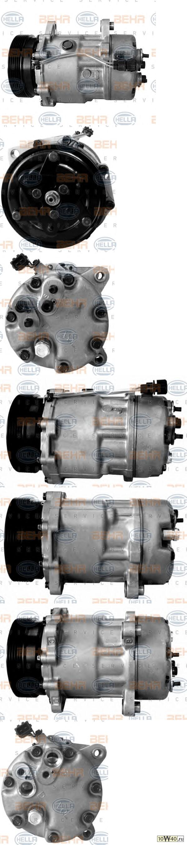 Компрессор кондиционера AUDI A3/VW GOLF IV/BORA/SKODA OCTAVIA 97-