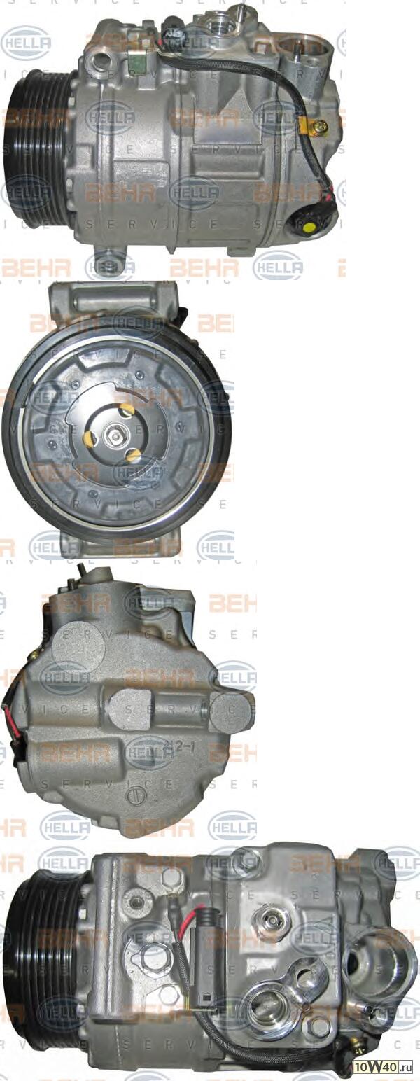 Компрессор кондиционера MB W203/W211/W220/ML W164