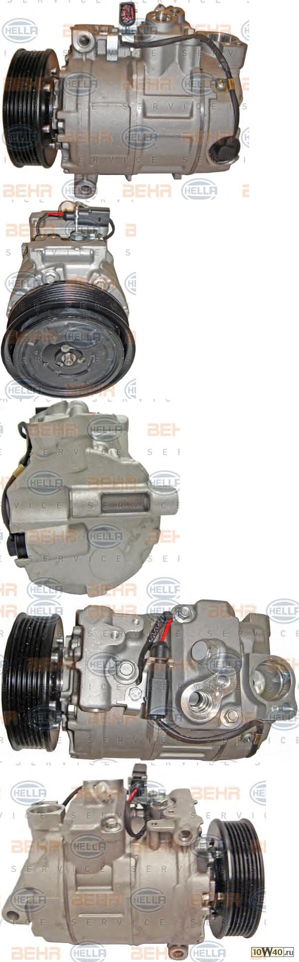 Код оригинала: 4B0260805H, <BR>Компрессор кондиционера  AUDI A6 97-05