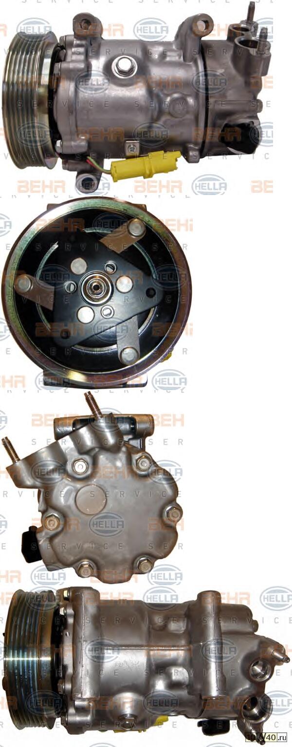 компрессор кондиционера standard line citroen c3 / c4 / peugeot