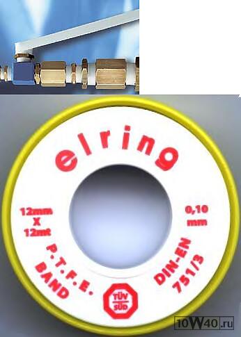 Лента уплотнительная катушка 12м (от -200С, до +280С)