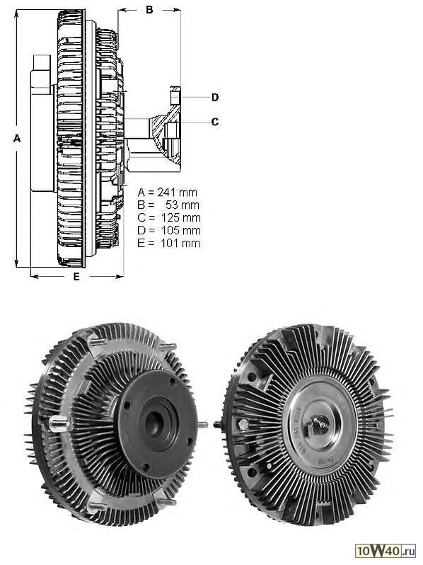 Гидромуфта вентилятора CURSOR/STRALIS